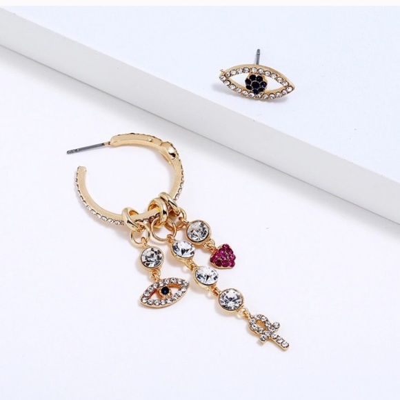 5 ⭐️FAVE Bohemian Evil Eye Earring - Picture 4 of 5